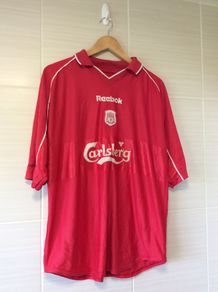 Liverpool Jersey. Official Reebok Mens Home Jersey. Season 2000-2002. Original From The Time. Not A Modern Remake.