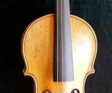 At Vegter Violins. An Amazing Monzino and Sons, 4/4, Violin Italy, Circa 1920