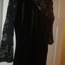 Black velvet/lace dress 14 from A wear Image 3
