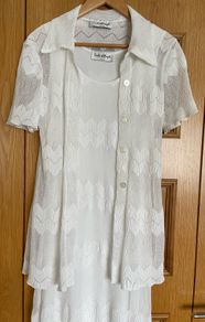 Maxi dress with matching top