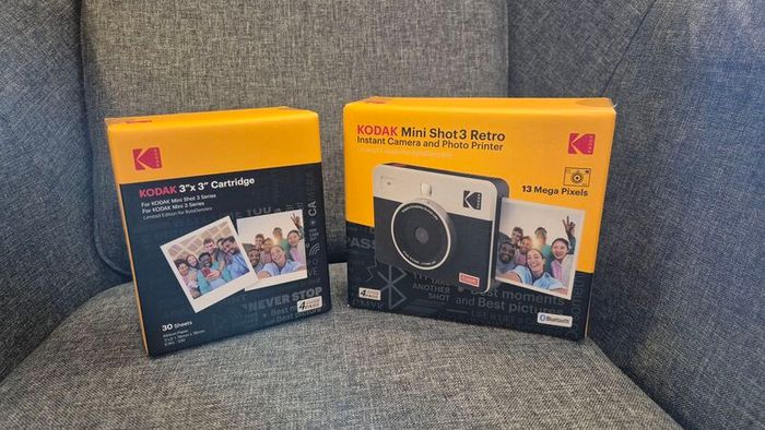Kodak Mini 3 Shot 3 Retro (+free 3x3 refill)