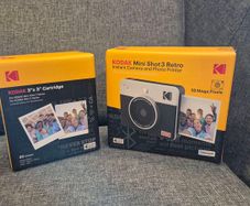 Kodak Mini 3 Shot 3 Retro (+free 3x3 refill)