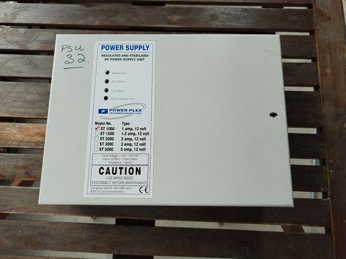 Intruder / Burglar Alarm 12 Volt Power Supply For Any Alarm System (Free To Collect)