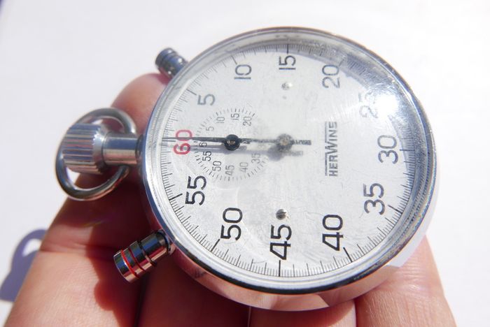 Herwins Vintage Stopwatch Swiss Made
