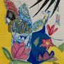 Original art original Klimt inspired painting contemporary Irish Art abstract painting Image 4