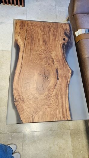 Epoxy coffee table
