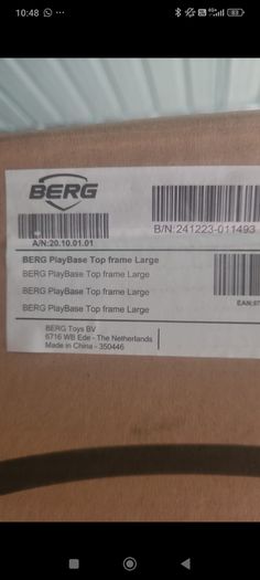 Berg PlayBase Climbing Frame - Large (Still in Box)