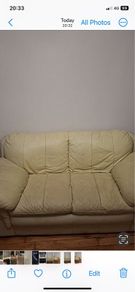 Leather couch