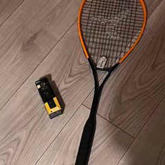 Decathlon Squash Racket with Squash Balls
