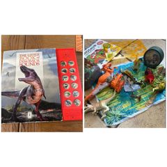 Dinosaur bundle- electronic Dino included and figures