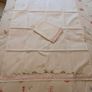 Hand-Embroidered Moses Basket Sheet  Traditional Madeira Embroidery 100% Cotton Image 5