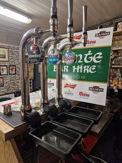 home bar setup