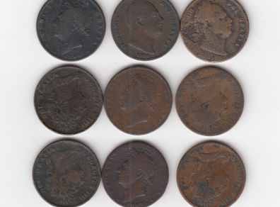9 x Old Coins (No: 315)