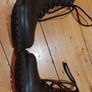 Carl Scarpa green ankle boots size 8 Eur 42 - lovely soft leather and lace closing detail - postage included Image 4