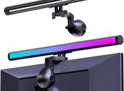 Computer Monitor Light Bar 40cm, LED Screen Lamp with USB Power, Adjustable Color Temperature and Brightness, Anti-Blue Light for Gaming, Office, Home Desk