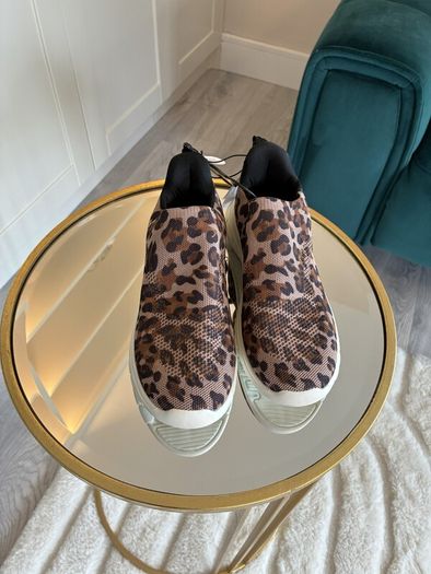 Brand-new Ladies Leopard Print Memory Foam Casual Sneakers from Primark