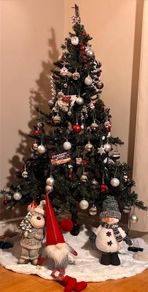 Christmas tree with decorations