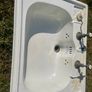 Original Antique Victorian Shanks Toilet Sink Basin Image 10