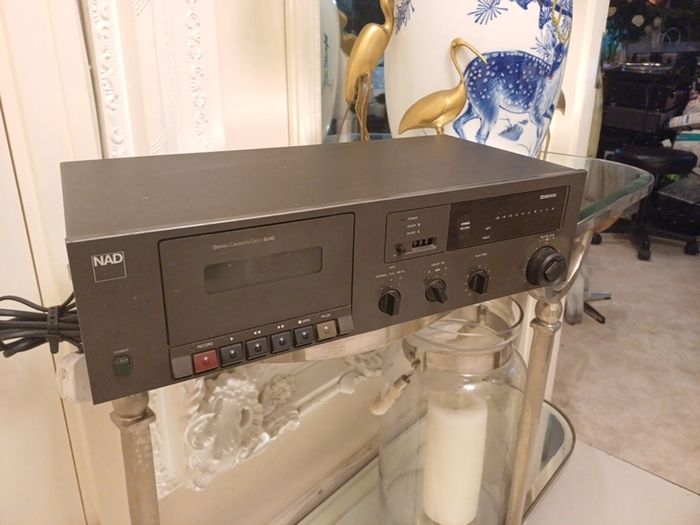 NAD cassette deck player