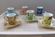 Stunning espresso cups and saucers