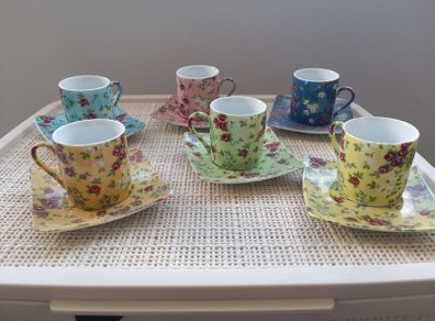 Stunning espresso cups and saucers