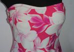 Riviera pink strapless swimsuit size UK18 EU46 Postage included