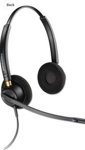 Plantronics HW520 Encorepro Noise Cancelling Over Head Binaural Headset