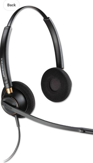 Plantronics HW520 Encorepro Noise Cancelling Over Head Binaural Headset
