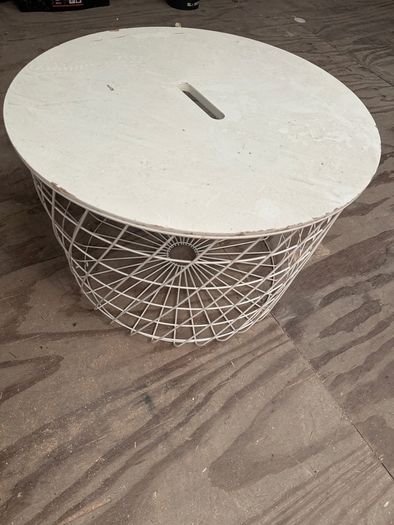 White storage box