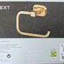 NEW In Box: Next "Garda" Gold Toilet Roll Holder Image 3