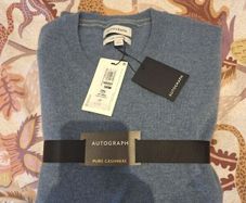 Jumper- M&S Pure Cashmere Jumper. Brand new. Shop receipt.