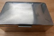 Antique Canadian Pacific S S Montcalm Silver Plated Cigarette/Cigar Box