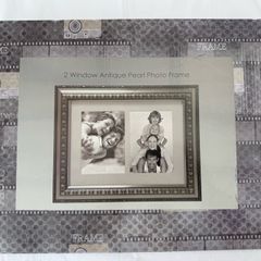 Brand new antique pearl style photo frame 38x31cm