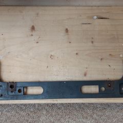Japanese JDM front car registration plate holder