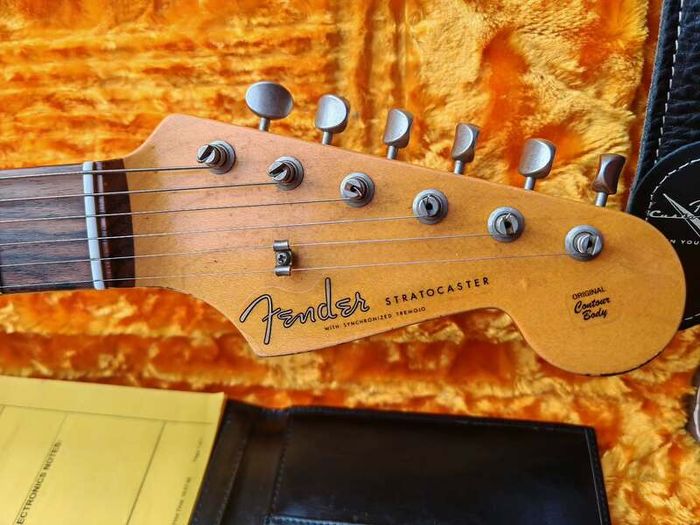Fender Custom Shop 1960 Stratocaster Vintage White Relic (Delivery available)