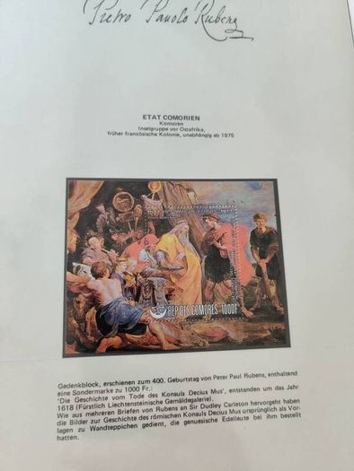 Paul Rubens 55 Pages Stamps Album World Collection