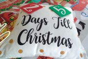 Disney Christmas Advent Cushion