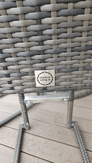 Rattan bar / ice table (Outdoor living) with cover
