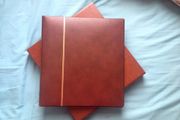 Brown Lindner 18-ring Exclusive Companion Set (Album &amp; Slip-care). Code 1120
