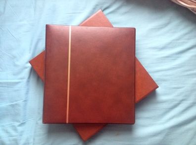 Brown Lindner 18-ring Exclusive Companion Set (Album & Slip-care). Code 1120