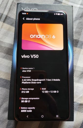 Vivo V50 12gb/512gb