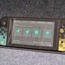 Modded Nintendo Switch V2 Zelda Edition Perfect Condition Image 2