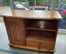 Solid Pine TV unit