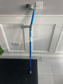 One adult crutch