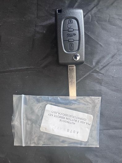citreon dispatch blank key remote