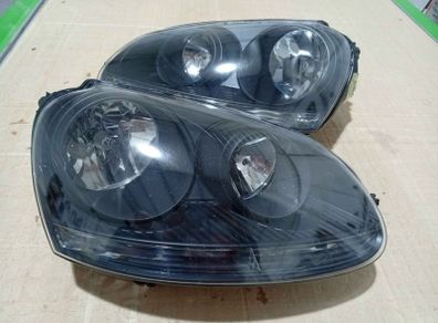 Mk5 Golf/Jetta Fully Blacked Out Headlight