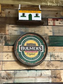 Bulmers Barrel sign