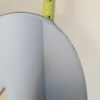 Vintage Ikea Myken Wrought Iron Freestanding Tabletop Mirror Image 5