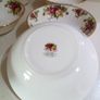 6 x 16cm / 6" CEREAL / DESSERT BOWLS Royal Albert Old Country Roses Bone China Image 4
