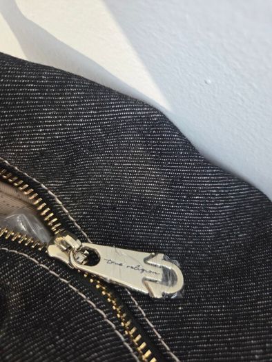 True Religion Black Denim Hobo Bag Y2K NWT